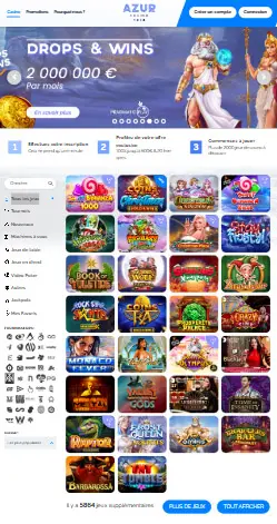 l'application et interface SIMSINOS CASINO