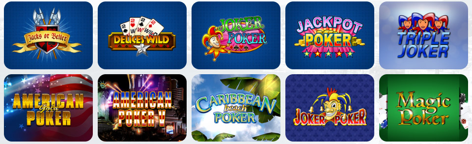 Video Poker SIMSINOS CASINO