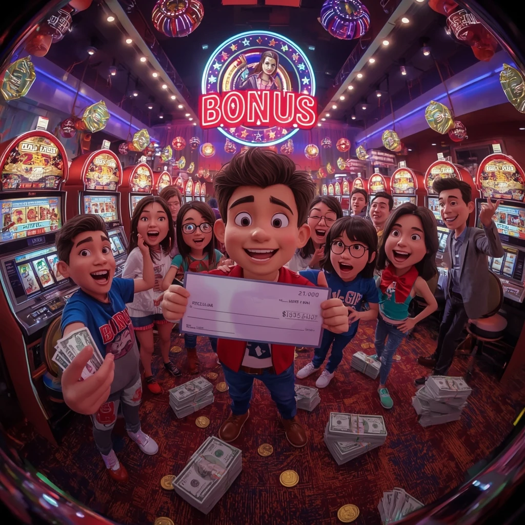 bonus dans les mains dâun homme au casino SIMSINOS CASINO