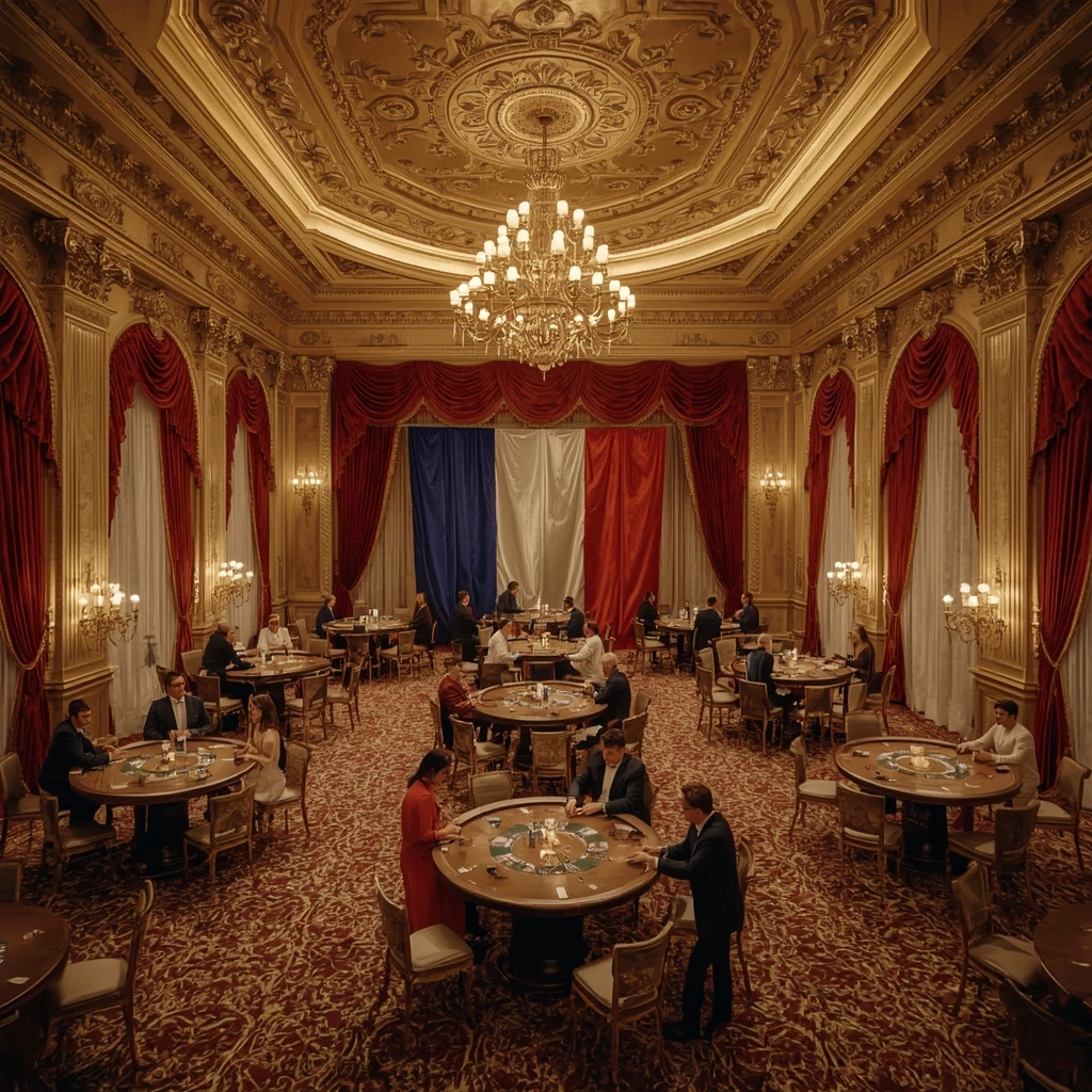 Le casino et le drapeau français Simsinos Casino